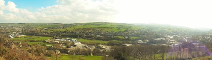 A view of the colne valley,huddersfield, west yorkshire angela jones