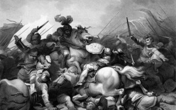 August 22nd Battle_of_Bosworth_by_Philip_James_de_Loutherbourg