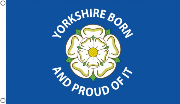 yorkshire born and proud of it flag