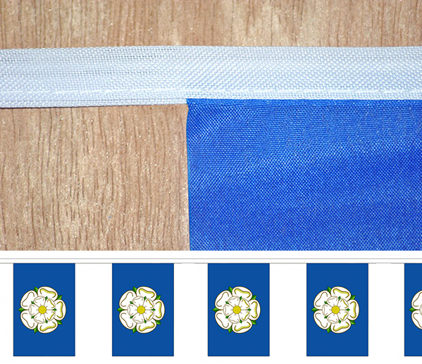 yorkshire flag rectangle bunting