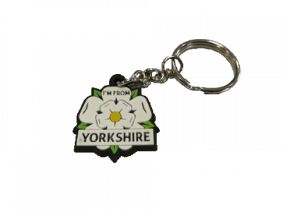 Yorkshire Keyring - I'm From Yorkshire Rose | I'm From Yorkshire