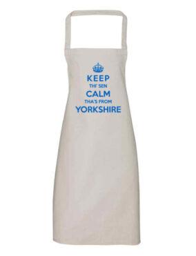 Keep Calm Tha's From Yorkshire Apron